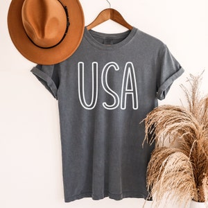 oversized USA shirt