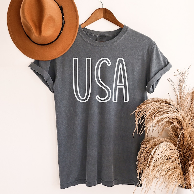 oversized USA shirt