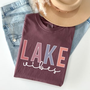 cute lake vibes shirt