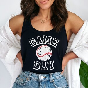 womens baseball tank top