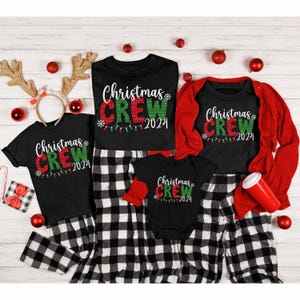 Christmas Crew Shirt, 2025 Family Christmas Shirts, Matching Family Christmas Tees, Matching Christmas Tshirts, Group Matching Christmas