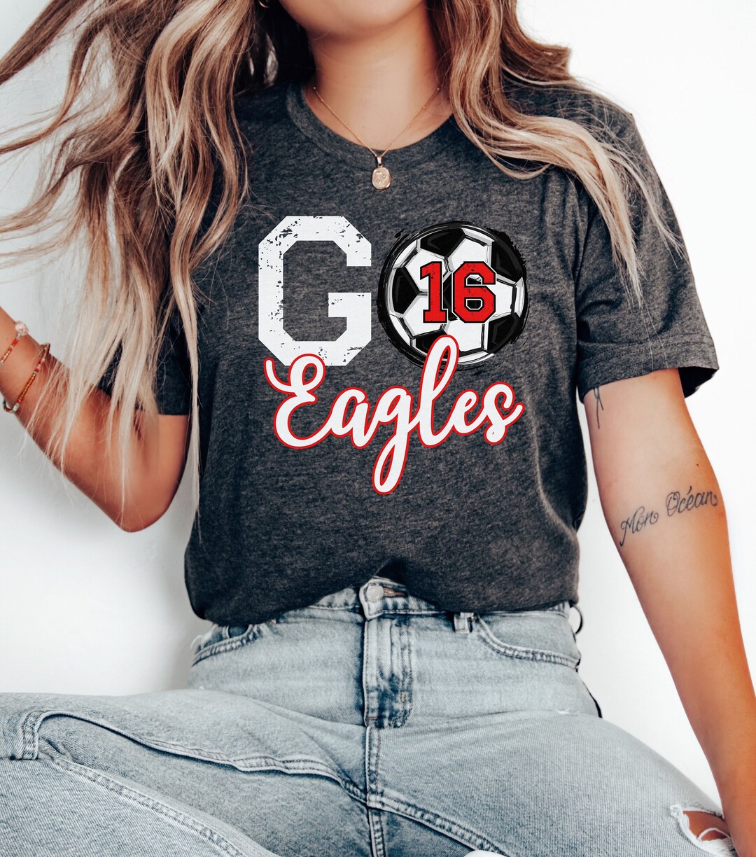 Personalized Soccer Mom Shirt, Custom Soccer Mom Tee, Personalized