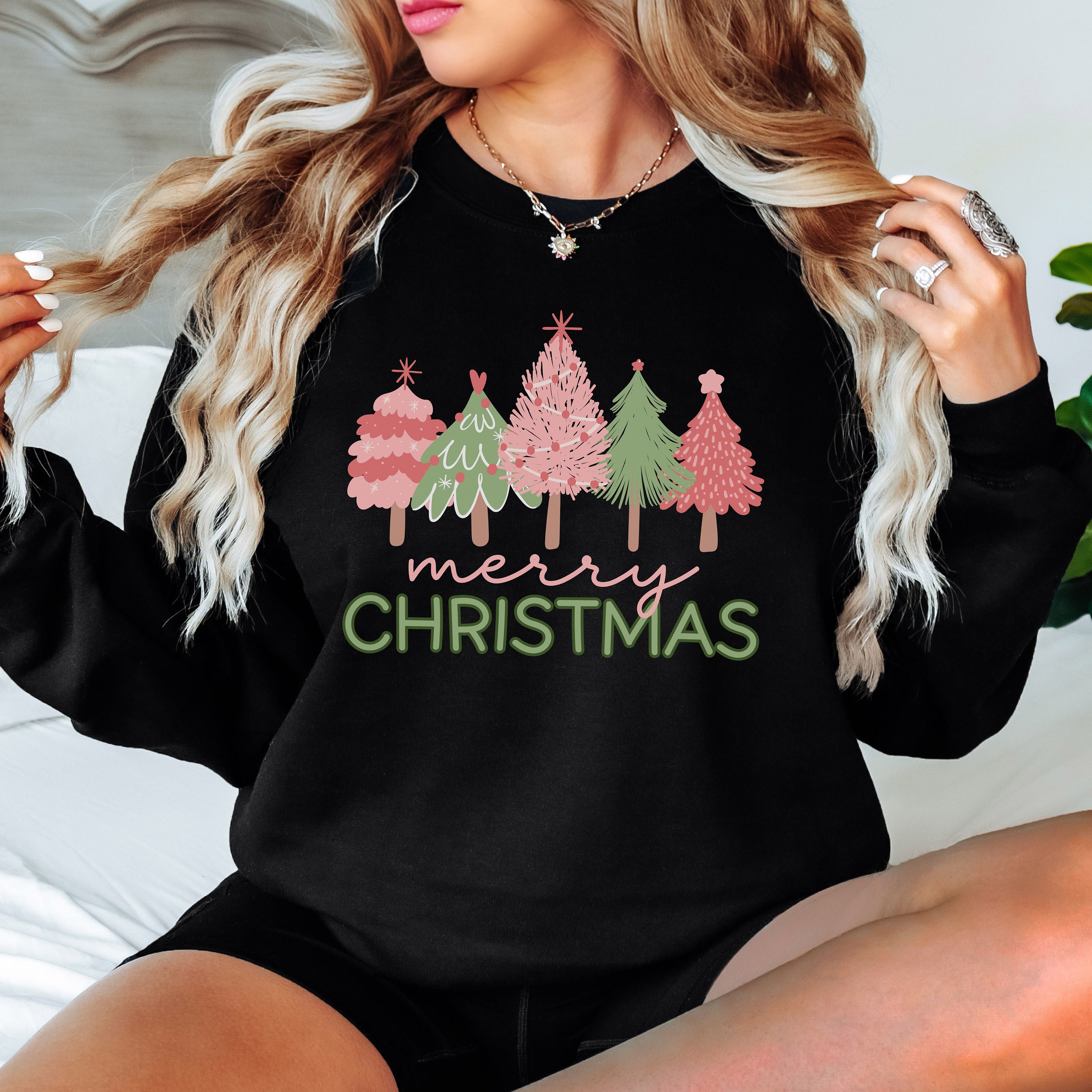 Christmas Pullover Womens Oversized Christmas Sweater T Shirts For