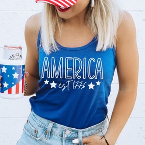4th of july tank tops amazon