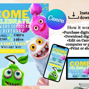 My Singing Monsters Invitation