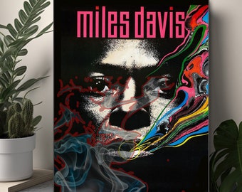 Miles Davis 1 Legend Jazz Music Iconic Poster Shed Home Retro