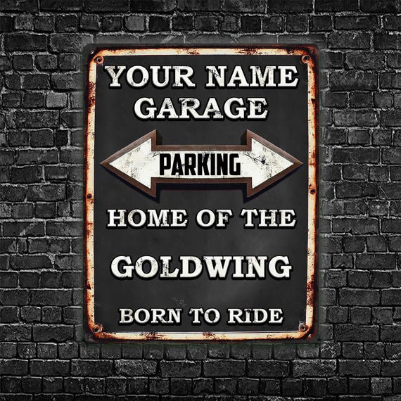 Plaque métal vintage Suzuki RG 500 Gamma