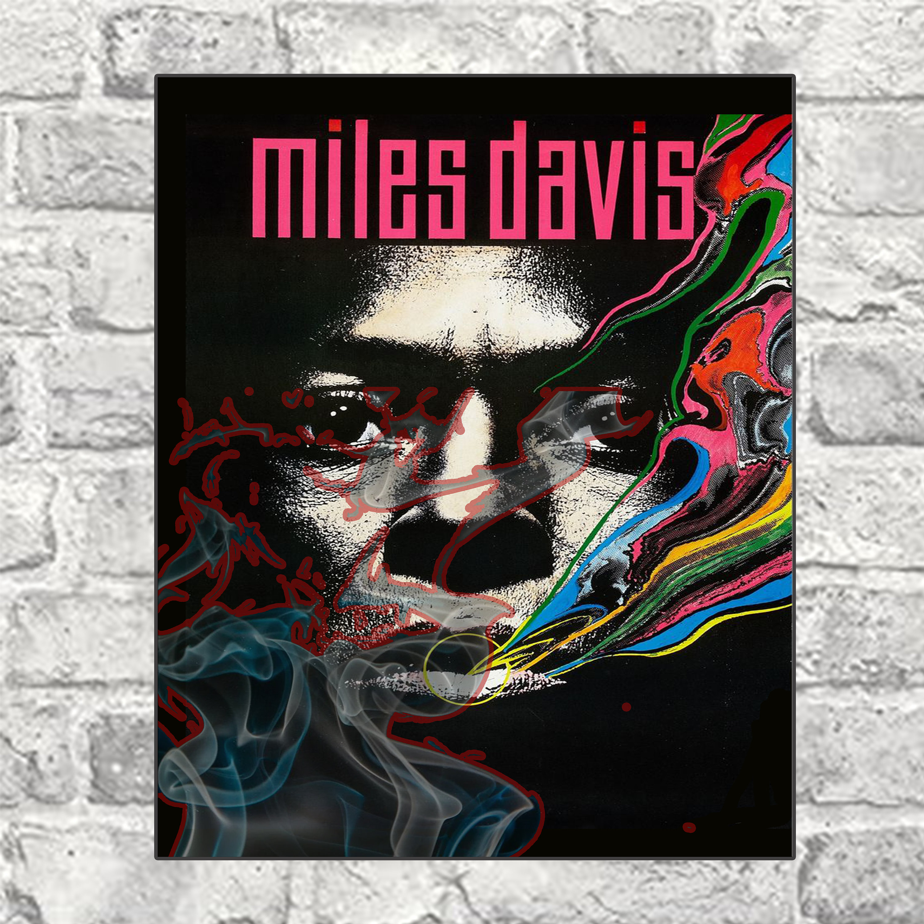ミュージシャン Miles Davis vintage poster Miles Davis 1 Legend Jazz Music Iconic Poster Shed Home Retro