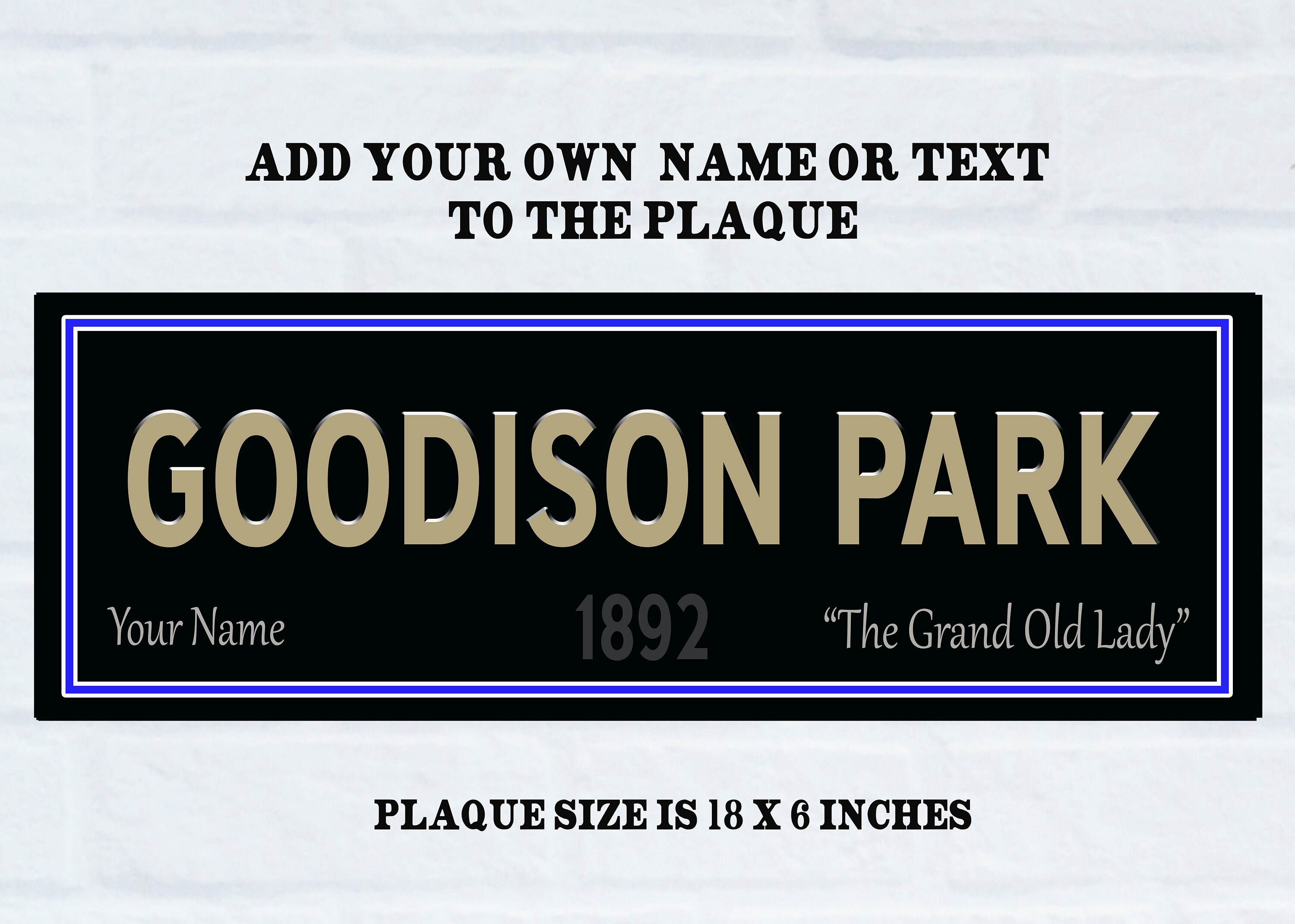 Everton FC Goodison Road Street Sign By Everton F.C - Foto 10
