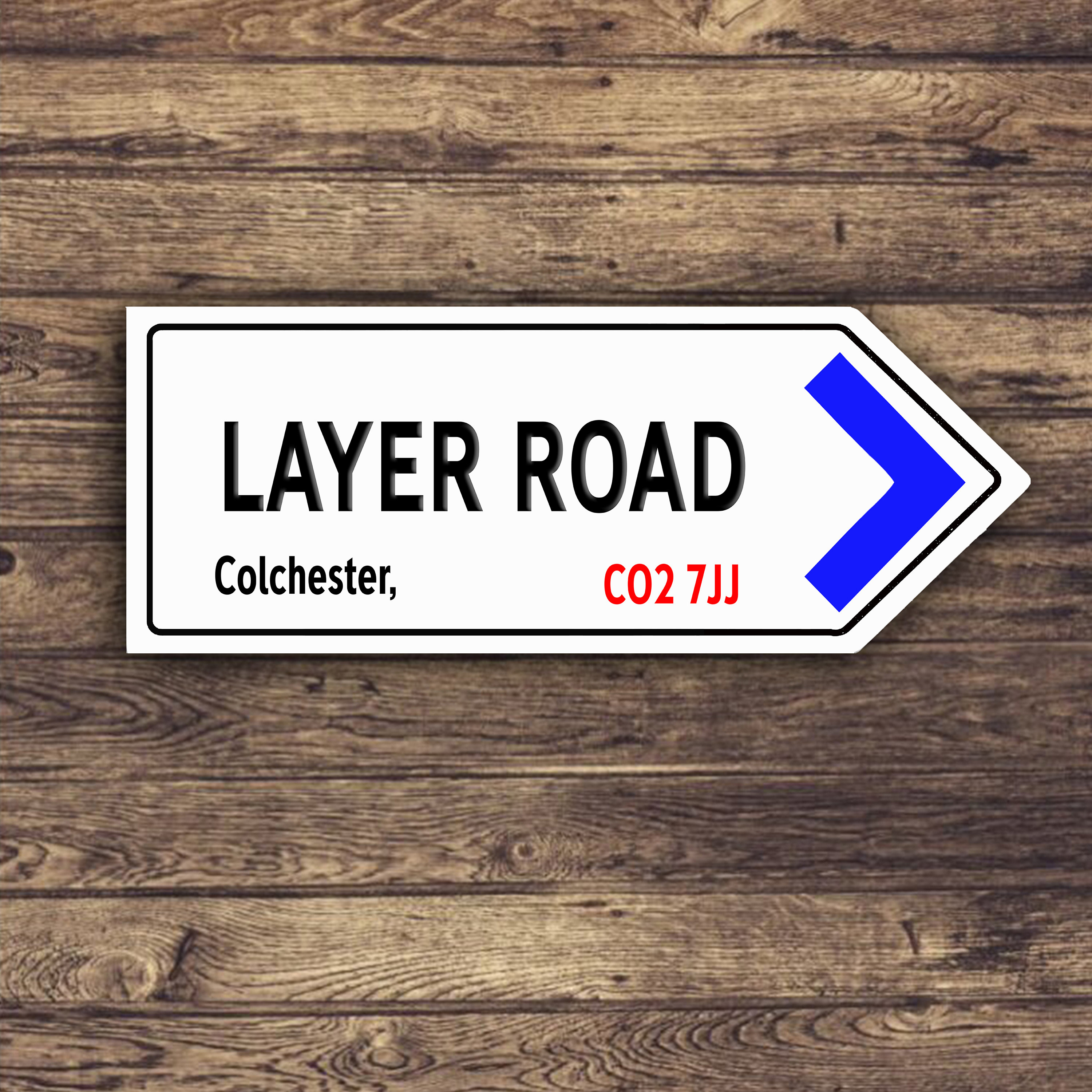 Colchester United  Street Arrow Stadium  Ground Football Fans vintage Metal Sign RAS20