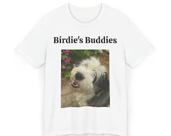 Birdie's Buddies Unisex Jersey T-Shirt - Dog Lover Tee, Pet Appreciation Shirt, Gift for Animal Lovers, Fun Casual Wear, Unique Pet Owner