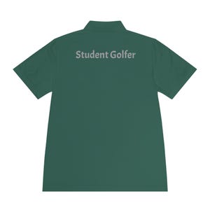 Golfer Polo Shirt, Student Golf Attire, Golf Lover Tee, Athlete Polo, Sports Performance Top