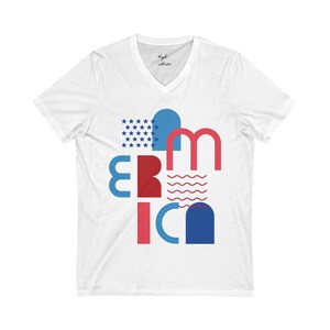 Fourth of July, 4th, Memorial Day, Independence Day, Summer Vibe Patriotic Tee