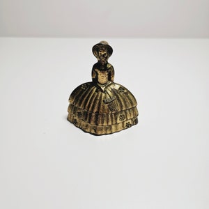 Vintage Brass &quot;Lady&quot; Bell