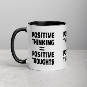 Ceramic Coffee Tea Mug, Motivational Saying, Inspirational Quote, Hot or Cold Beverage holder