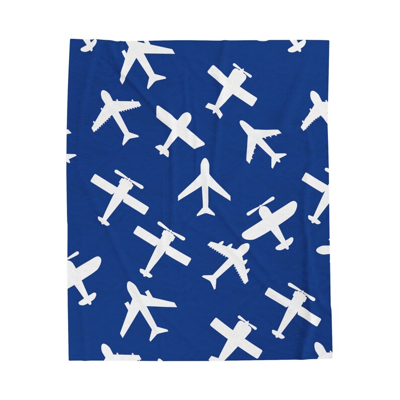 Airplane Blanket Aviation Blanket for Pilot Pilot Gift for Him Pilot