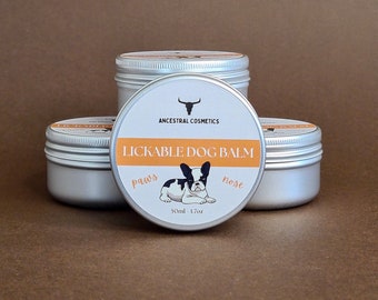 Lickable Dog Balm / Dog Nose & Paws Protection Balm / Dog Moisturiser