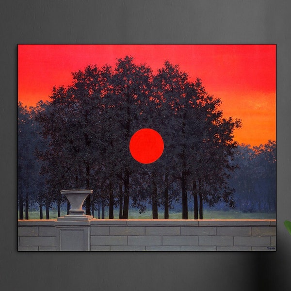 The Banquet René Magritte Canvas Wall Art Print Giclee Fine Art Print Poster Large Streched Canvas