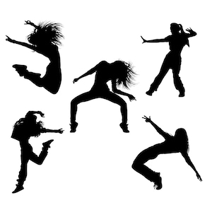 Hip Hop Dancer Silhouette 3 Download