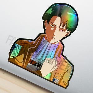 Holographic anime Stickers / Anime Car Sticker / Waterproof Anime Decal