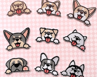 Adorable Dog Patches Collection - Cute Dog Patches - Funny dog patches -