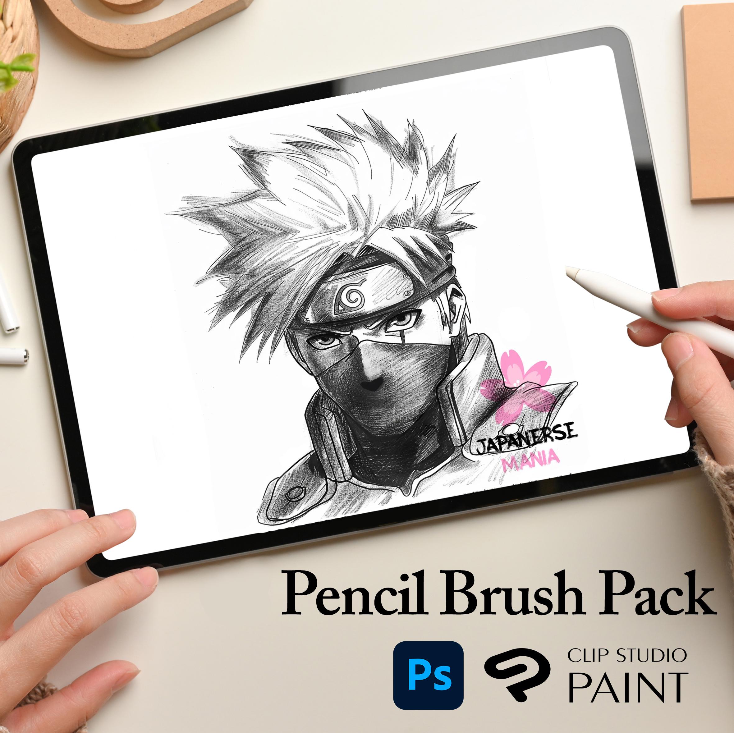 31 Photoshop Pencil Brushes - Photoshop Sketch Brushes - Clip Studio ...