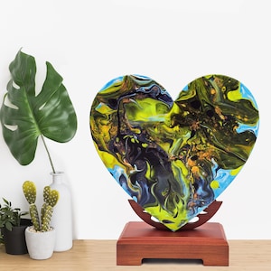 Original fluid acrylic painting -  Fluid Art painting - Abstract Painting