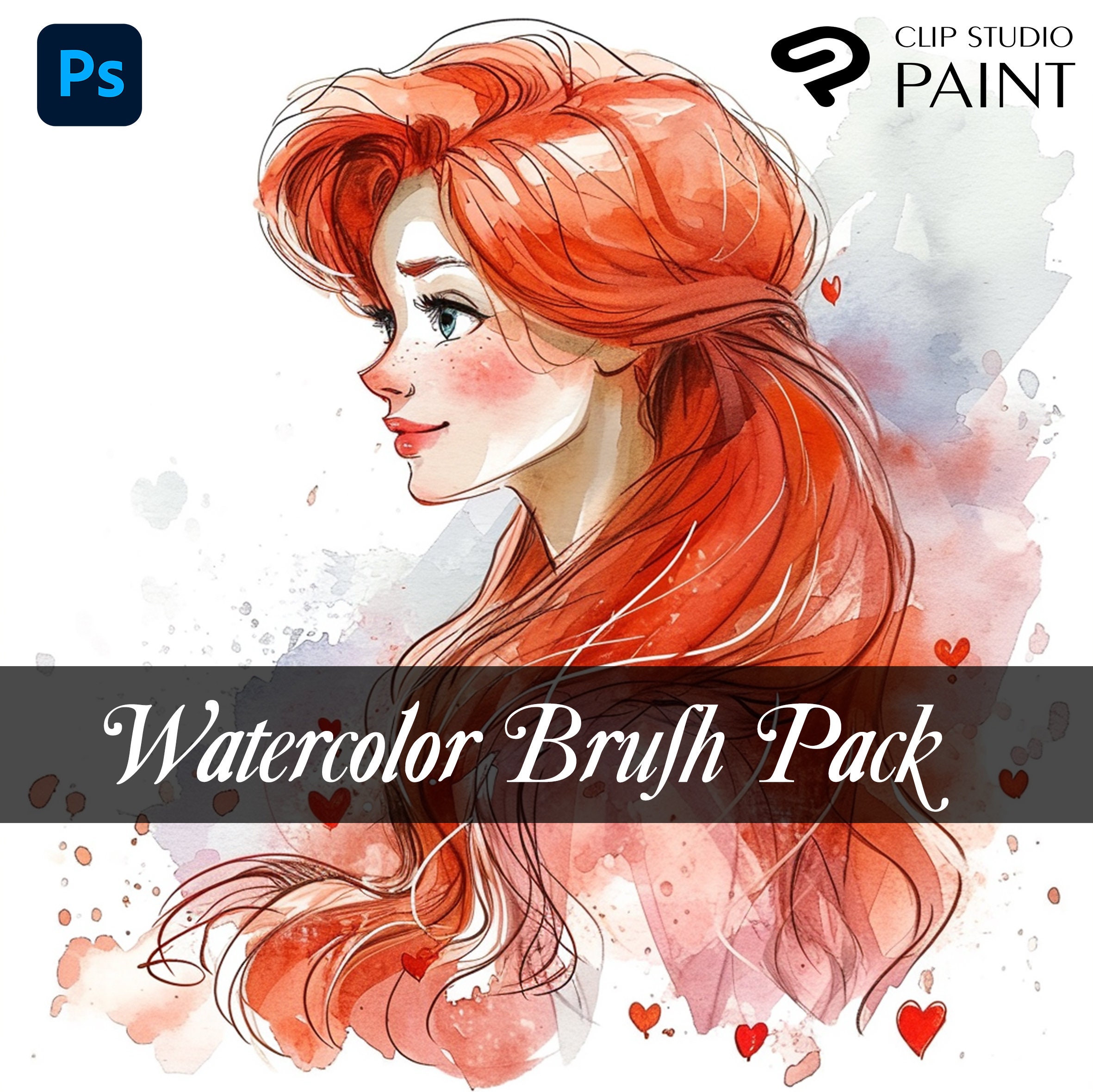 880 Brushes for Photoshop and Clipstudio Paint - Photoshop Brush Mega ...