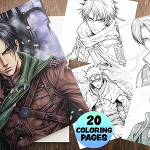 20 Anime Boys coloring pages - Coloring pages of manga boys - Manga boy coloring pages