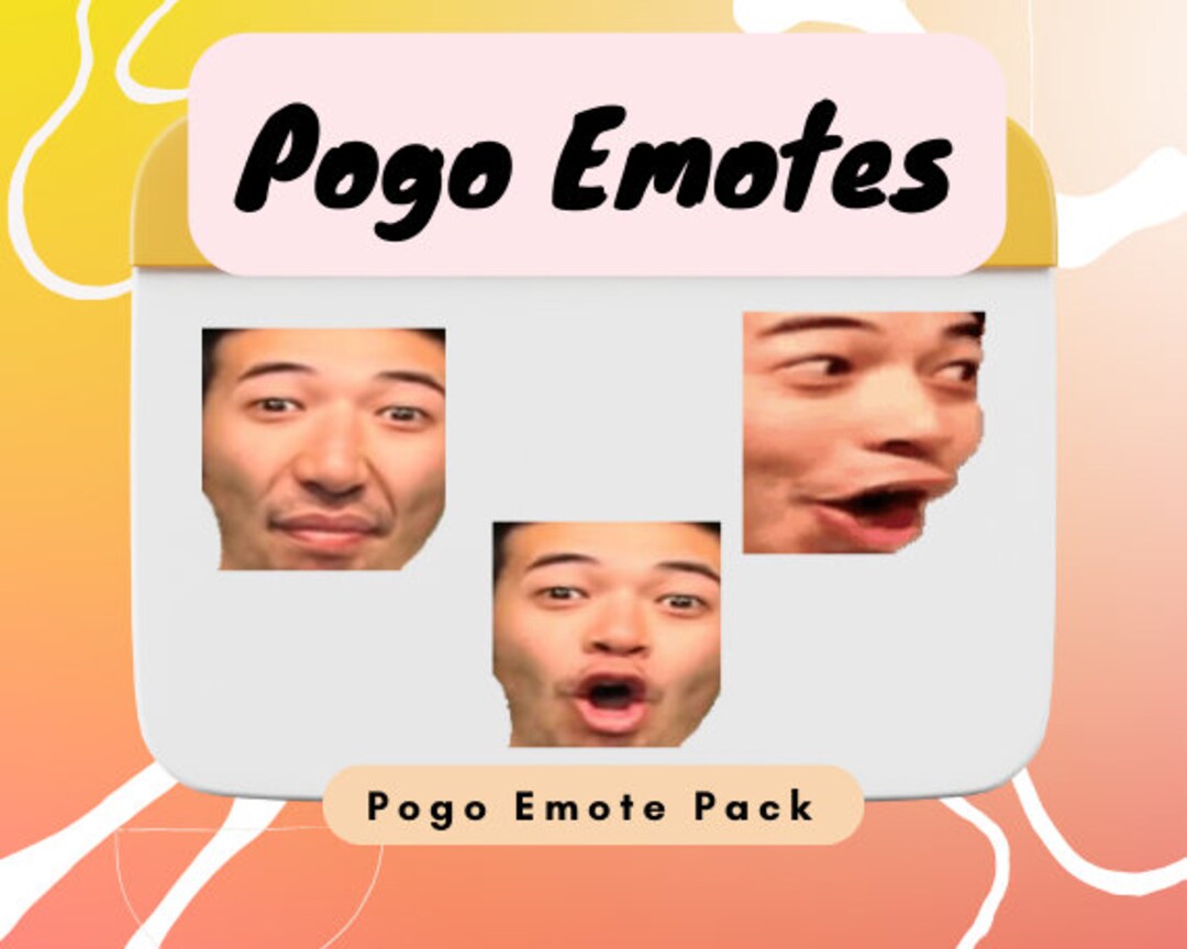 Pogo Meme Twitch Emote / Emote for Streamers or Gamers / - Etsy Singapore