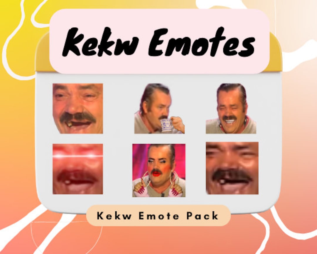 Kekw Meme Animated Twitch Emote 190 / Emote para Streamers o Etsy México