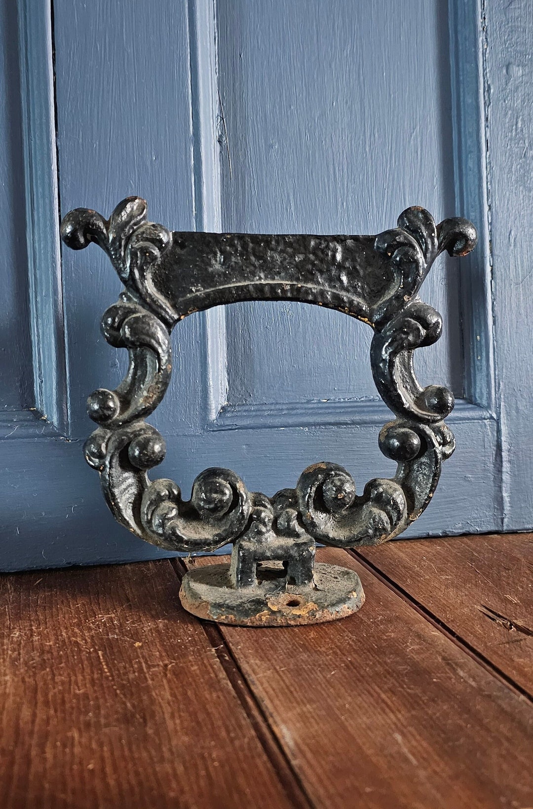 Antique Cast Iron Boot Scraper Etsy
