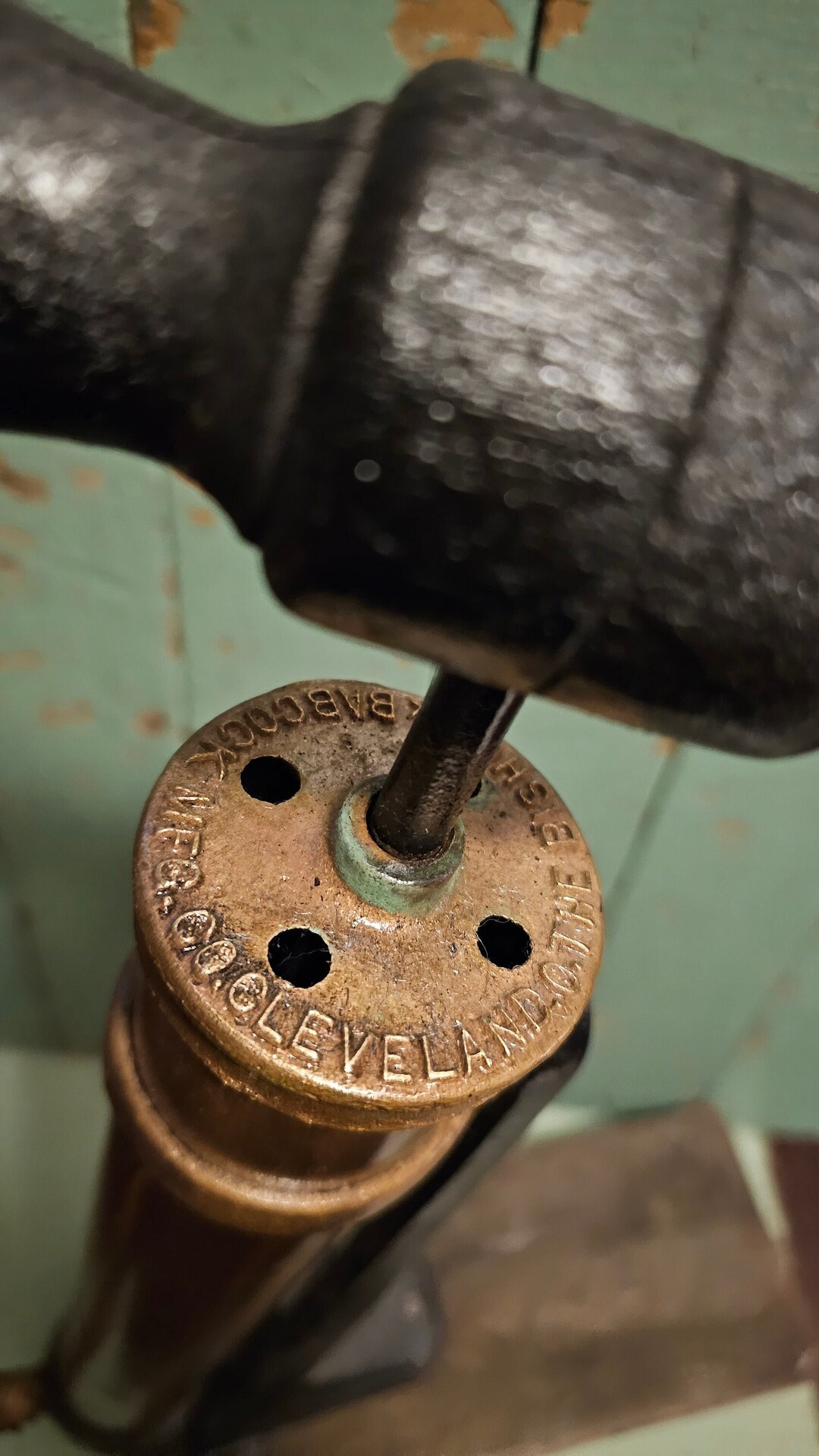 Antique Brass Beer Tap Cleveland & Babcock Hand Pump Etsy