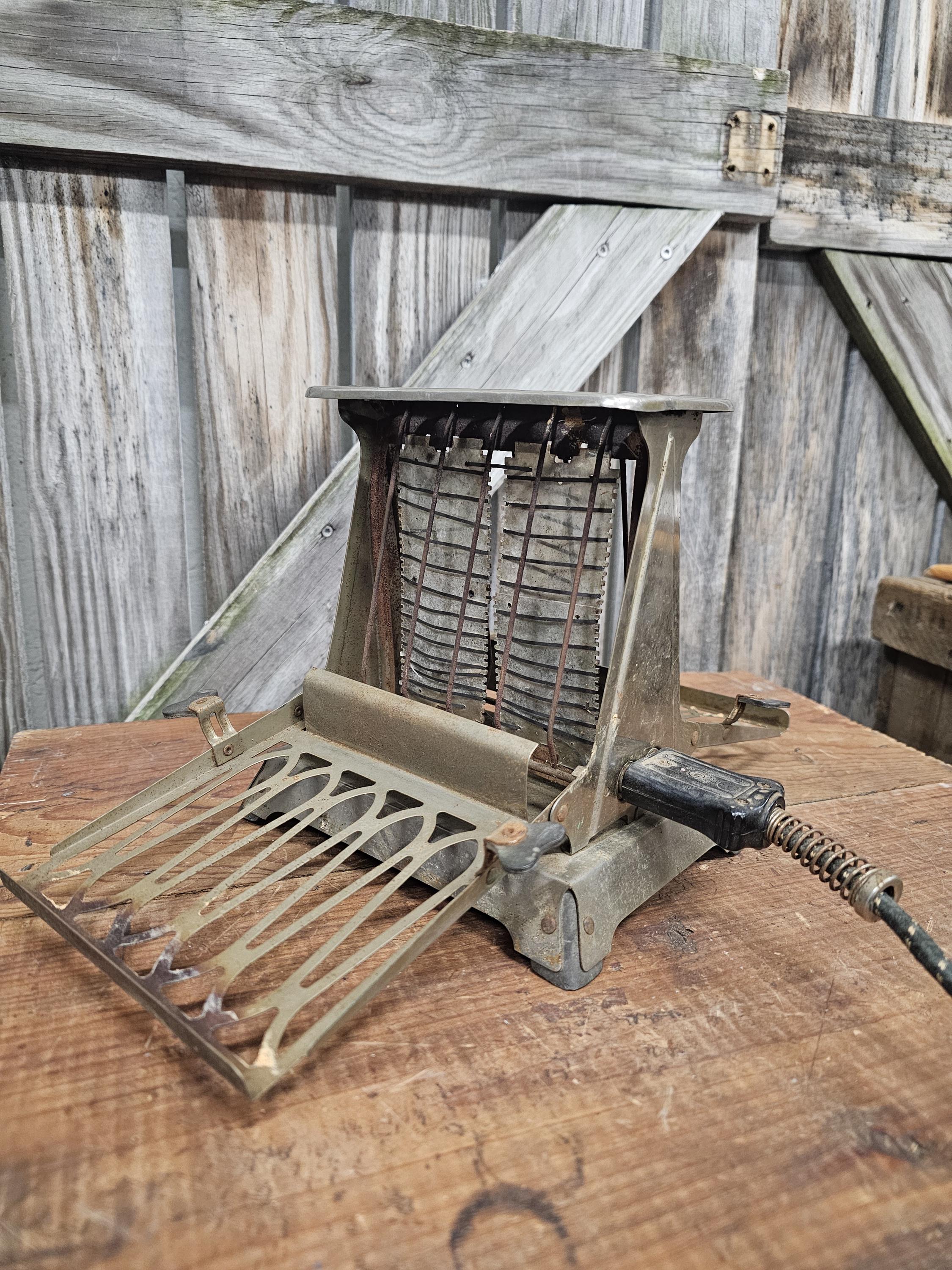 Antique Westinghouse Turnover Toaster Art Deco Electric Toaster Flip ...