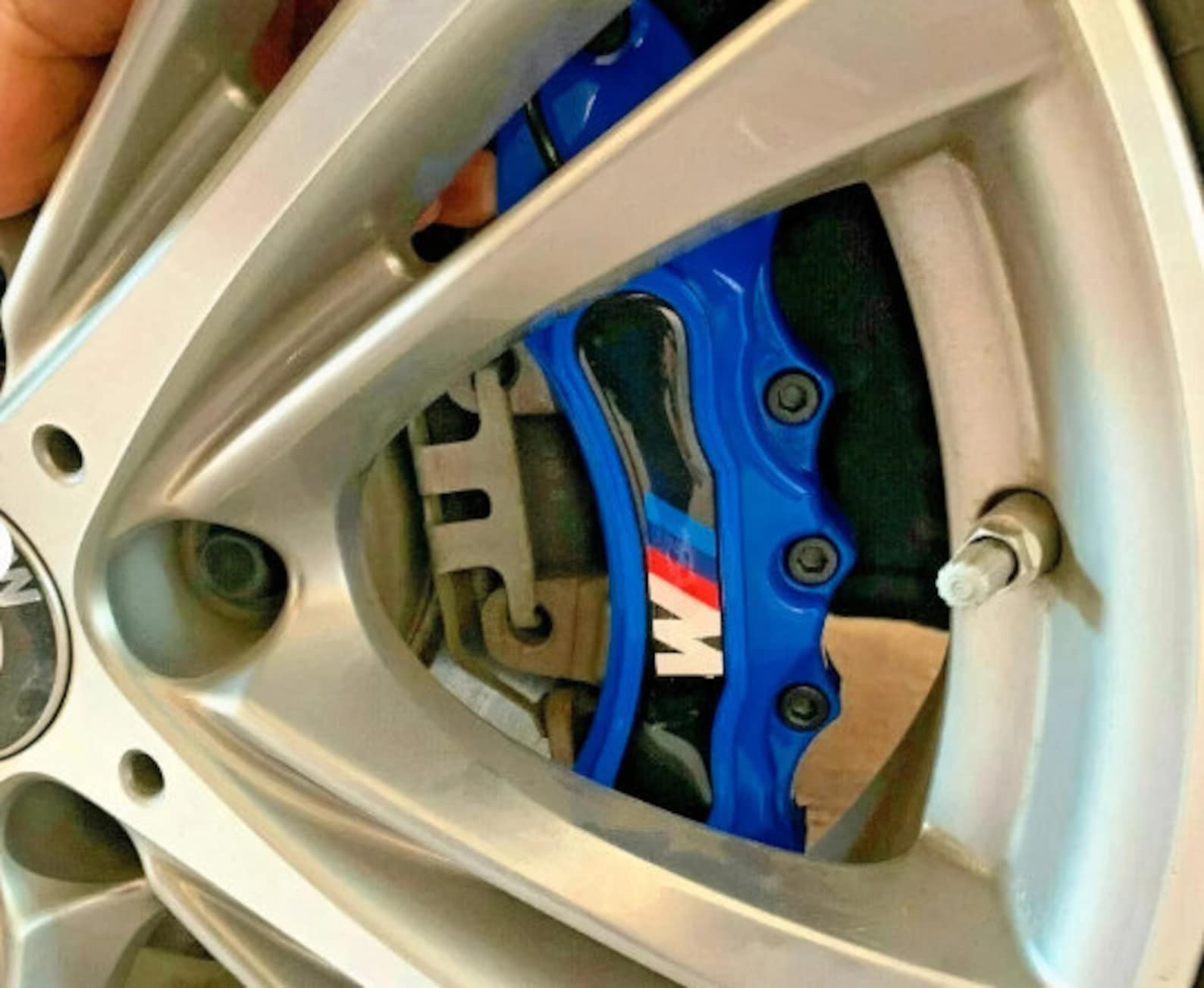 BMW M Brake Caliper Cover/bmw M Performance Blue /BMW Etsy