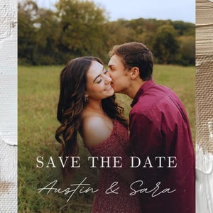 Modern Wedding Invitation Template – Minimalist Editable Invite, Instant Download, Printable PDF, Elegant Wedding Suite, Canva Template.