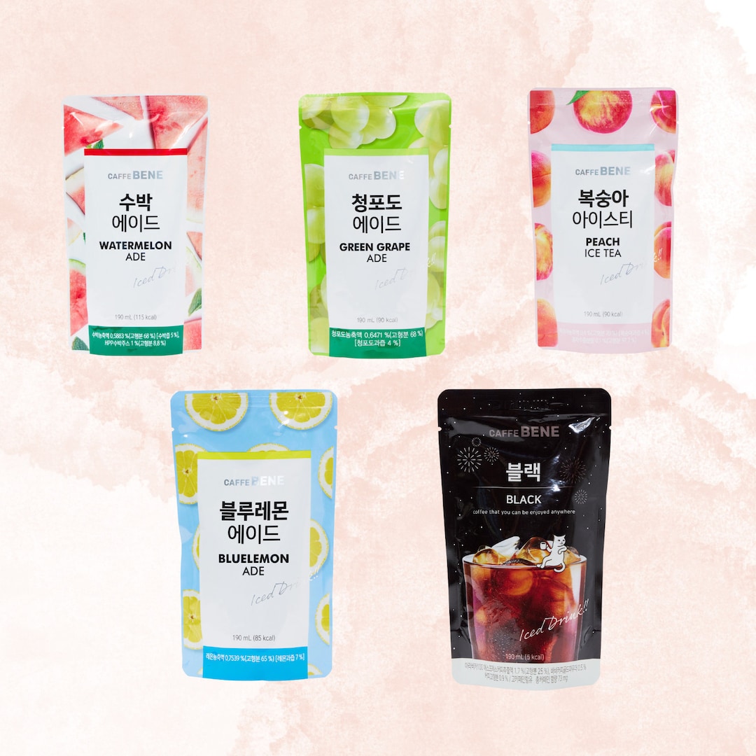 5 Korean Pouch Drinks Korean Pouch Drink Asian Snack Asian 5 Korean Pouch Drinks Korean Pouch Drink Asian Snack Asian