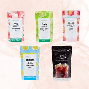 5 Korean Pouch Drinks | Korean | Pouch Drink | Asian Snack | Asian Drink | Korean Snack | Exotic Snack