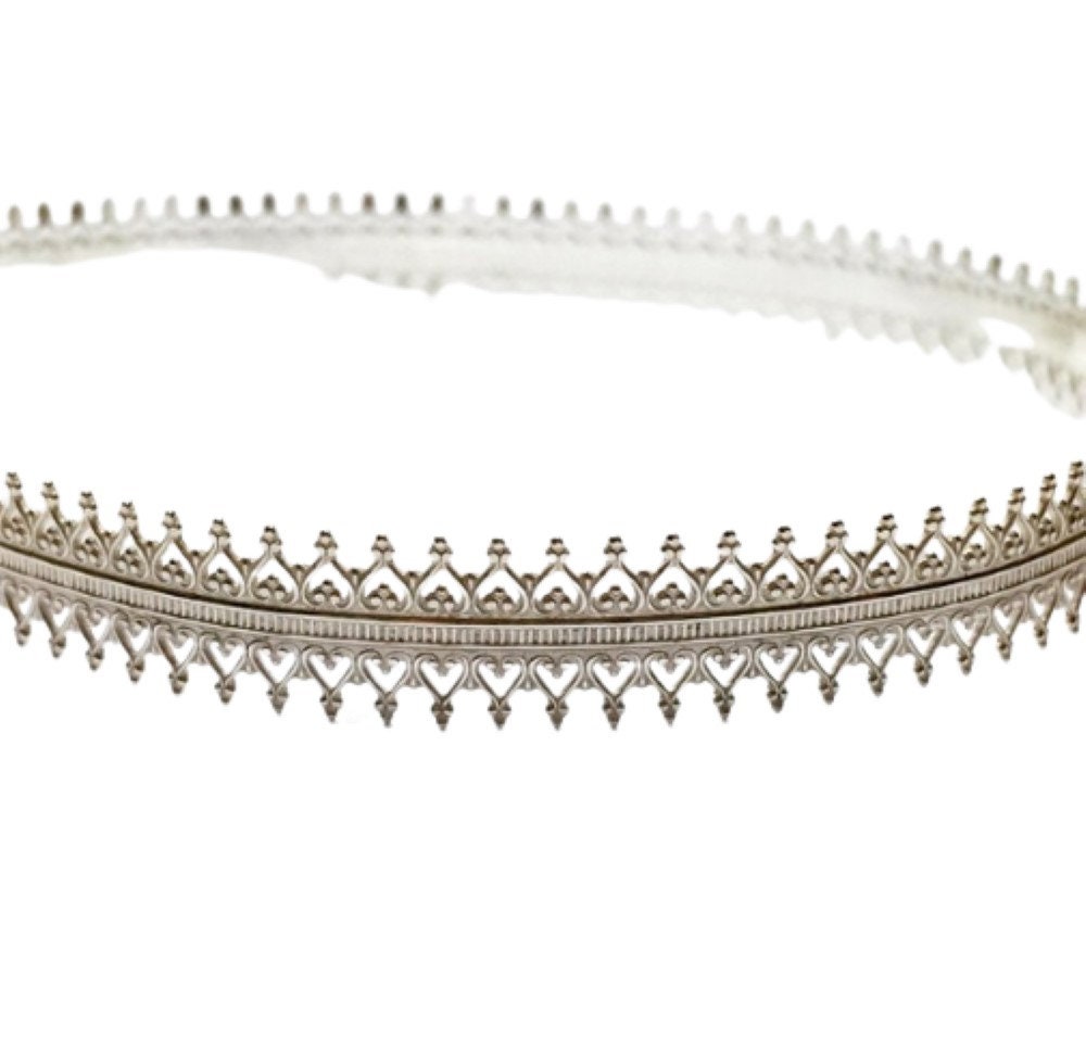 ZDP-USA-(1 Foot 30.5cm) X10mm Width. Sterling Silver 935