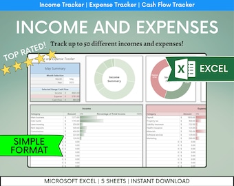 Income Expense Tracker Spreadsheet Excel Spending Tracker Income Tracker Expense Tracker Personal Finance Small Business