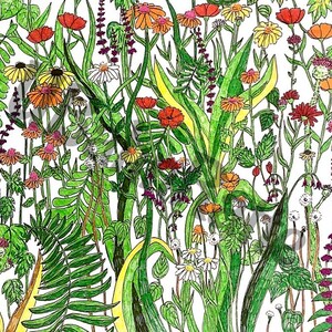 Wildflower Illustration Downloadable
