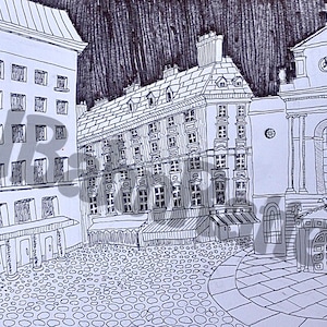Vienna Illustration Digital Download