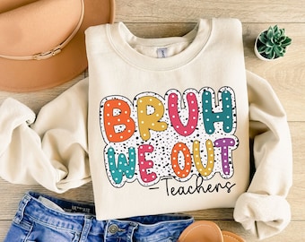 Bruh Wir Lehrer PNG| Letzter Schultag | Ende Der Schule Png | Bruh Lehrerin| Lehrer Sommer Png | Leben Png | Lehrer Shirt Design