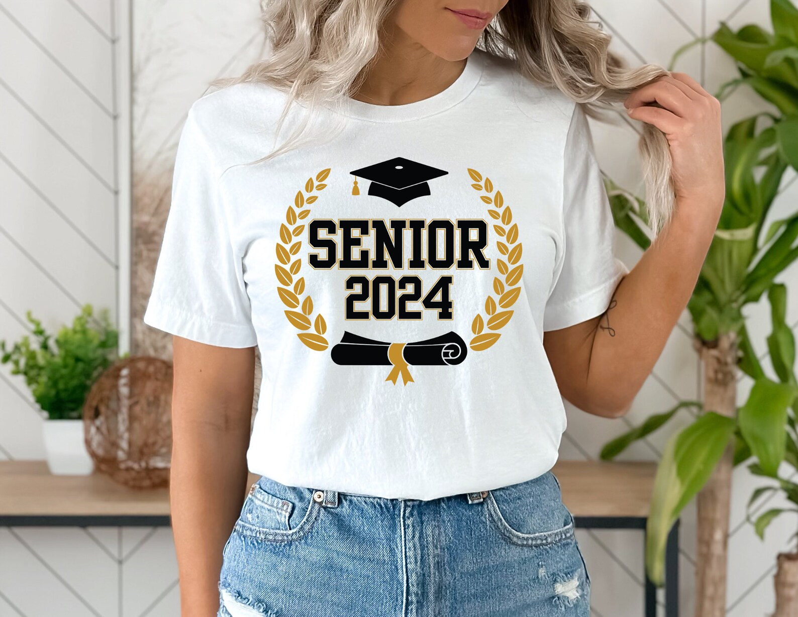 Senior 2024 SVG Senior 2024 PNG Graduation Svg Class of 2024 Png ...