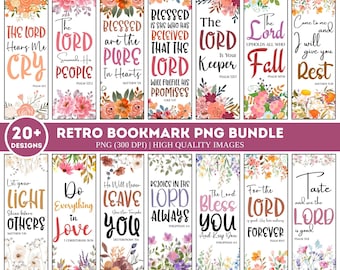 Bookmark PNG Bundle: Bible Verses Bookmark Png (Digital Download)
