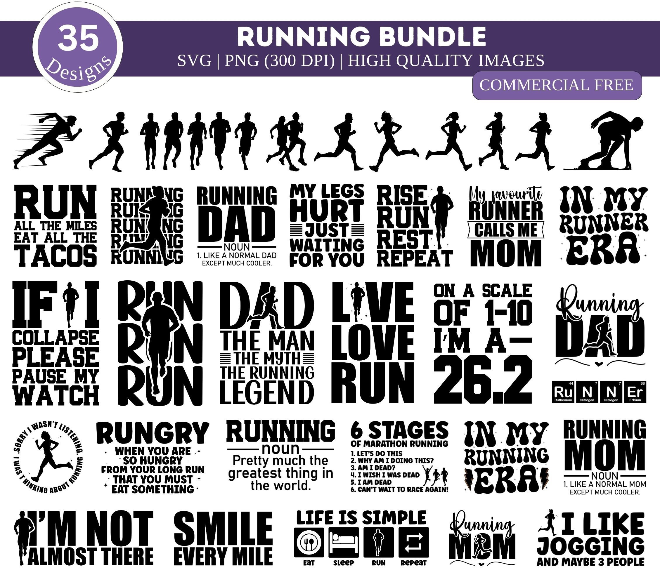 Running SVG Bundle| Runner Svg| Fitness Svg| Workout Svg| Run Svg| funny running shirt Svg| Running Mug Svg| Running quotes Svg|