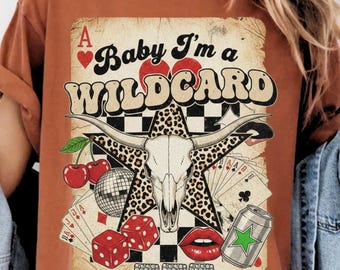 Cowgirl PNG, Wild Card Collage Png, Western Graphic Quotes, Designs Sublimation, Retro Wild West Png, Country Png, Retro Cowboy Png