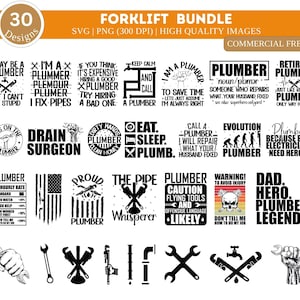 Plumber SVG Bundle| Plumber Tools svg| Plumbing PNG Bundle| Plumber Clipart| Plumber Service Svg| Pipe repair svg| Repair png