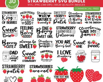 Strawberry SVG Bundle| Strawberry PNG Bundle| Strawberry Quotes Svg| Strawberry Shirt| Berry Svg| Sweetest  Svg| Strawberry Clipart Svg Png