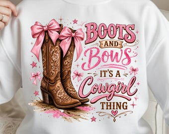 Stiefel und Bling, es ist eine Cowgirl-Sache Png, Western Rodo Design, Western Cowgirl Png, Cowboy-Stiefel Png, Land Rodeo Png (Digitaler Download)
